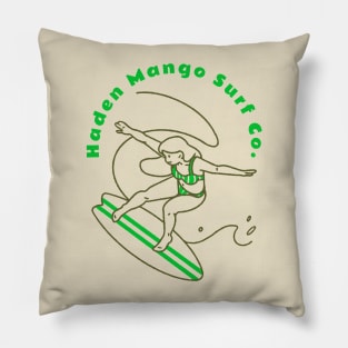 Sponsored Surf Girl Wave Riding Pillow