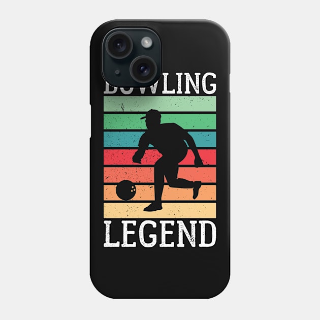 Bowling Legend Phone Case by CrissWild