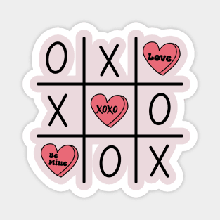 Valentines Day XOXO Be Mine Love Magnet