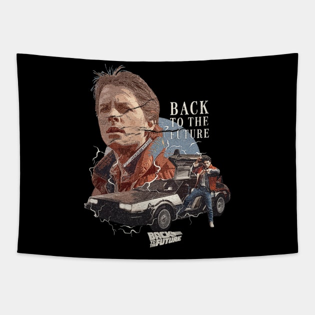 Marty Mcfly - Back to the Future Tapestry by HighRollers NFT