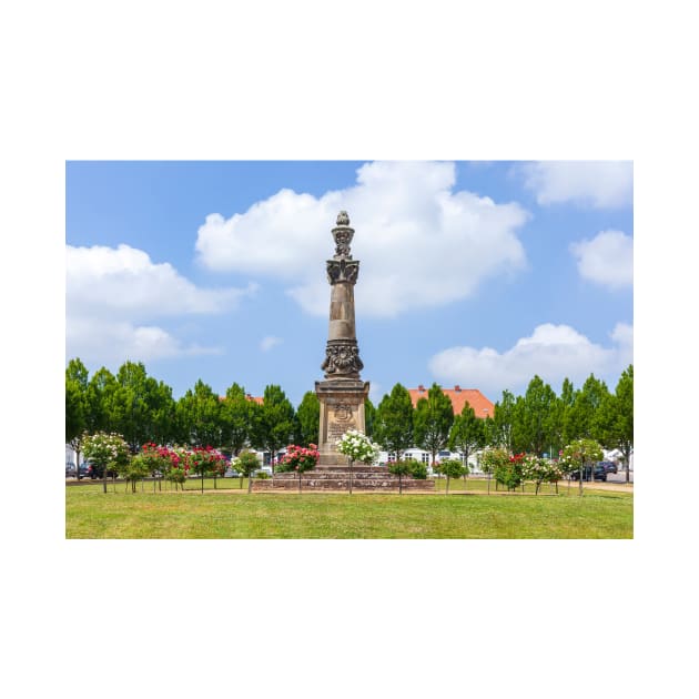 Marketplace, Putbus, Ruegen Island, Ruegen, Mecklenburg-Western Pomerania, Germany by Kruegerfoto