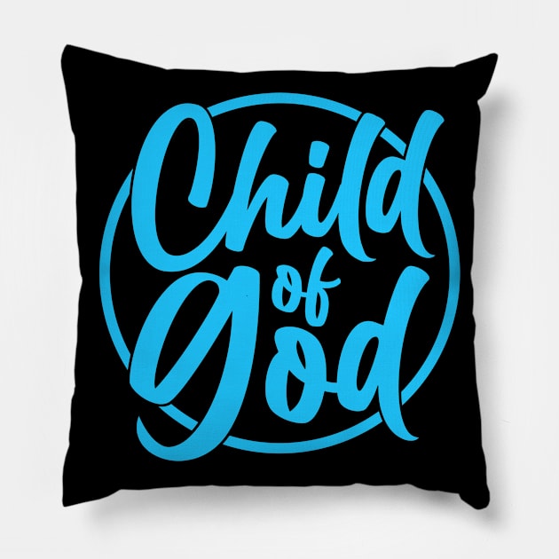 Child Of God Pillow by Plushism