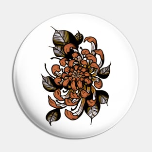 Irezumi Flower Pin