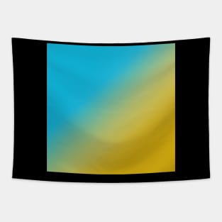 Blue Yellow Gradient Tapestry