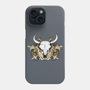 Cool Bull Skull Phone Case