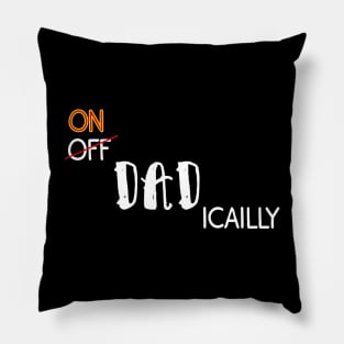 Officially Dad Funny Joke Pillow