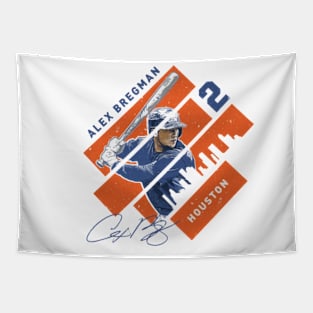 Alex Bregman Houston Stripes Tapestry