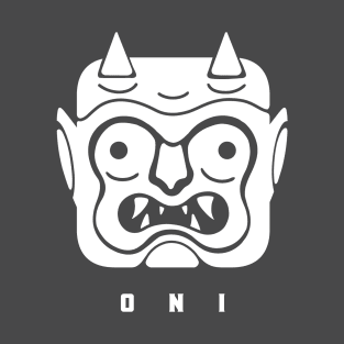 Stylized Oni mask T-Shirt