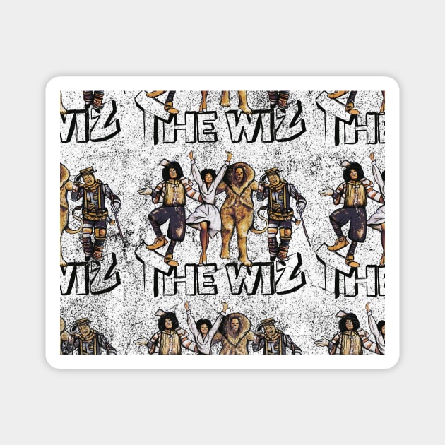 The Wiz Ya'll Magnet by digitaldoodlers