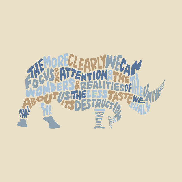 Conservation Rhino by Wander On Words