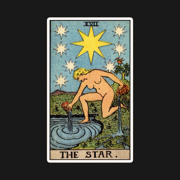 XVII. The Star Tarot Card by wildtribe