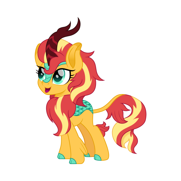 Sunset Shimmer kirin by CloudyGlow