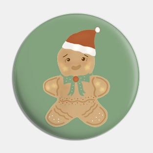 Christmas Gingerbread Cookie Pin