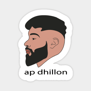 Good Retro Ap Dhillon Music Need Love Magnet