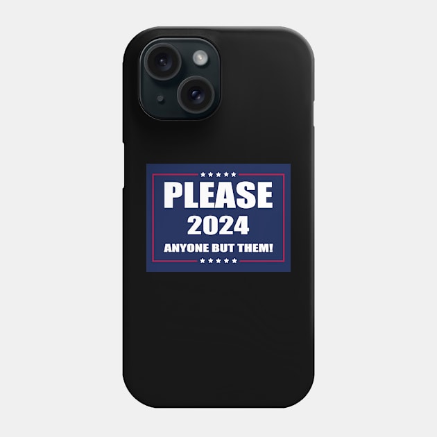 2024 Presidental Election Parody Phone Case by THRILLHO