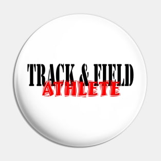 Track & Field Athlete Pin