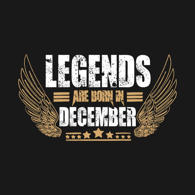 Legends are born in December by gpsonline