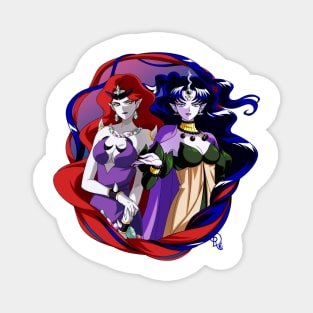 Two Evil Queens Magnet