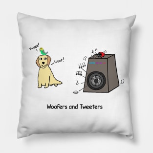 Woofers and Tweeters Pillow