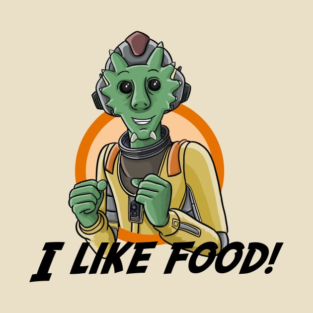Neeku—I Like Food! by SpaceMomCreations