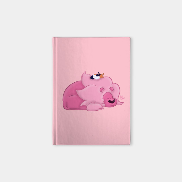 Lion And Cat Steven Sleeping Steven Universe Notebook