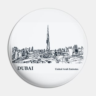 Dubai - United Arab Emirates Pin