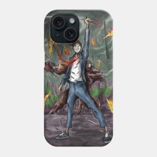 Fact Pizza Warrior on Vans Phone Case