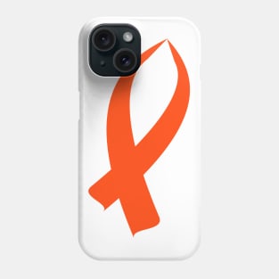 Awareness Ribbon (Orange) Phone Case