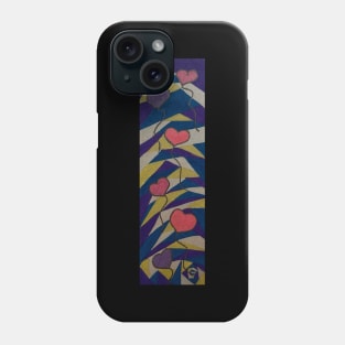 Wibbly Wobbly Balloon Hearts Phone Case