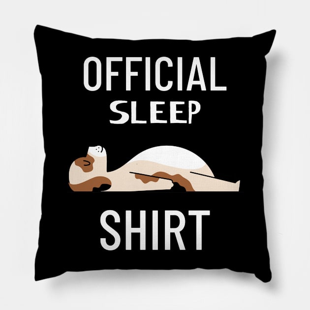 official sleep shirt Pillow by dreamiedesire