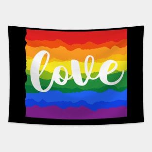 Love Pride Tapestry