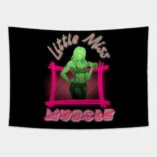 Little Miss Muscle Tapestry