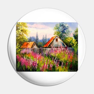 Summer in the village Pin