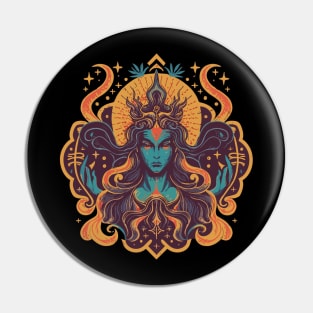 Witch's Canvas: Black Magic Enchantments Pin