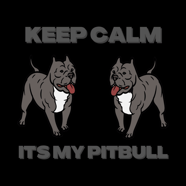 Pitbull Mama Love Pitbull by Galgalarry