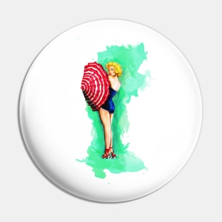 RED UMBRELLA Pin