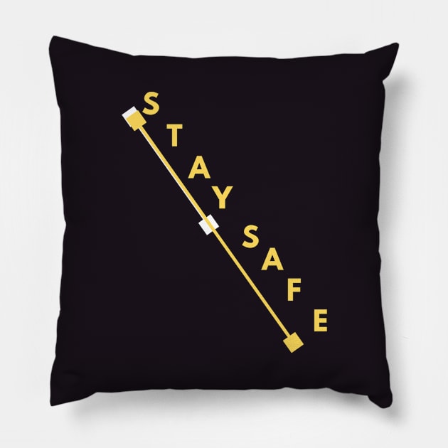 stay safe Pillow by faithfulart3