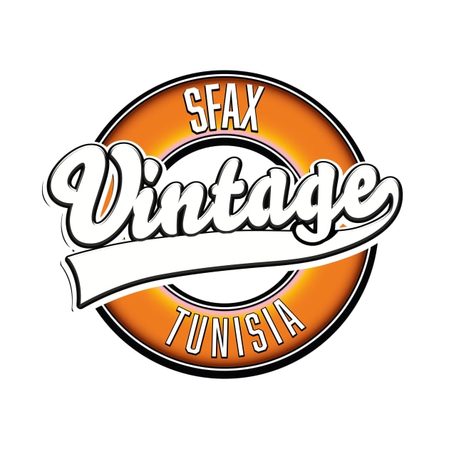 Sfax tunisia vintage style logo by nickemporium1