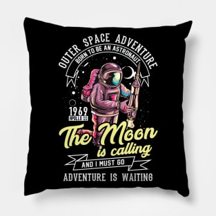 1969 Apollo 11 Moon Landing Pillow
