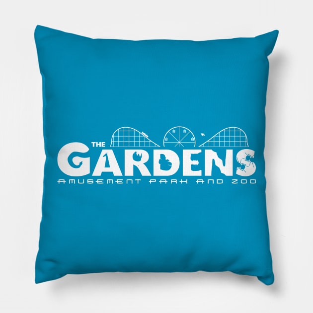 The Gardens Pillow by TroytlePower