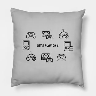 Let's play ON ! Pillow