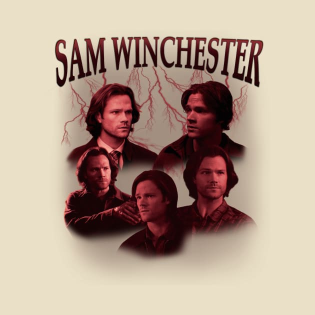 Sam Winchester Lightening Vintage by kaseysdesigns