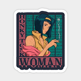 Honky Tonk Woman (Retro Colorway) Magnet