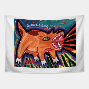 'Barking Dog' Tapestry