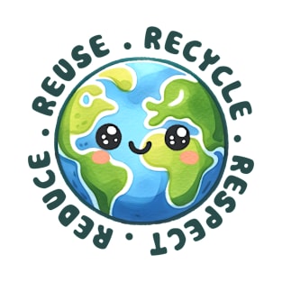 Reuse Recycle Respect Reduce T-Shirt