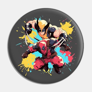 deadpool and wolverine Pin