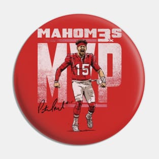 Patrick Mahomes Kansas City MVP LVIII Pin