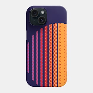 Pixelated Retro Sunset Phone Case