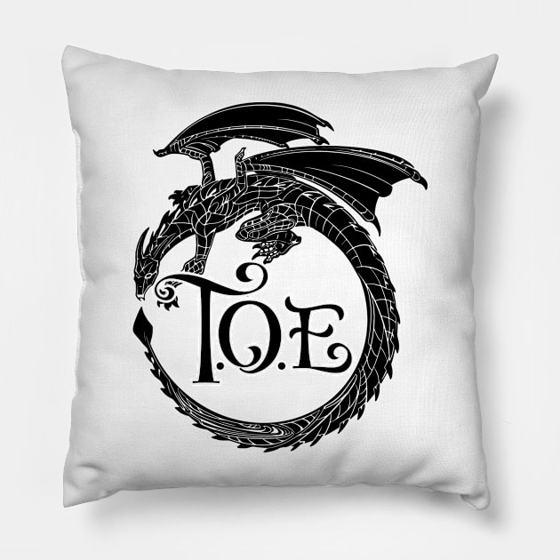 Tales of Ezmeer Sub-Logo Art Pillow by Trista Shaye