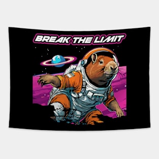 capybara on space Tapestry